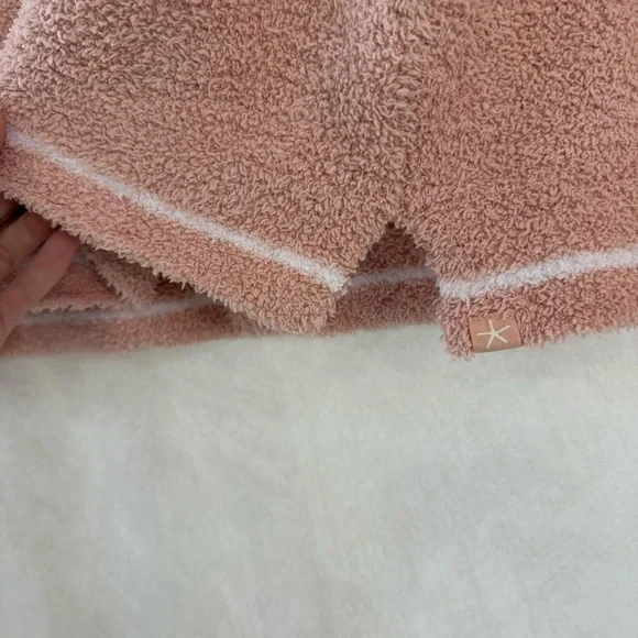 Barefoot Dreams Blush Pink Sweater and Shorts Set - Picture 15 of 16